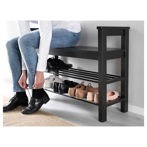 hemnes bench with shoe storage